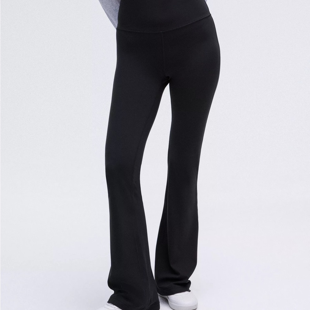 Lululemon Nulu Black Flared Leggings